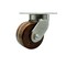 Service Caster 6'' Extra Heavy Duty High Temp Phenolic Wheel Swivel Top Plate Caster CRAN-SCC-KP92S630-PHRHT - alternate 1